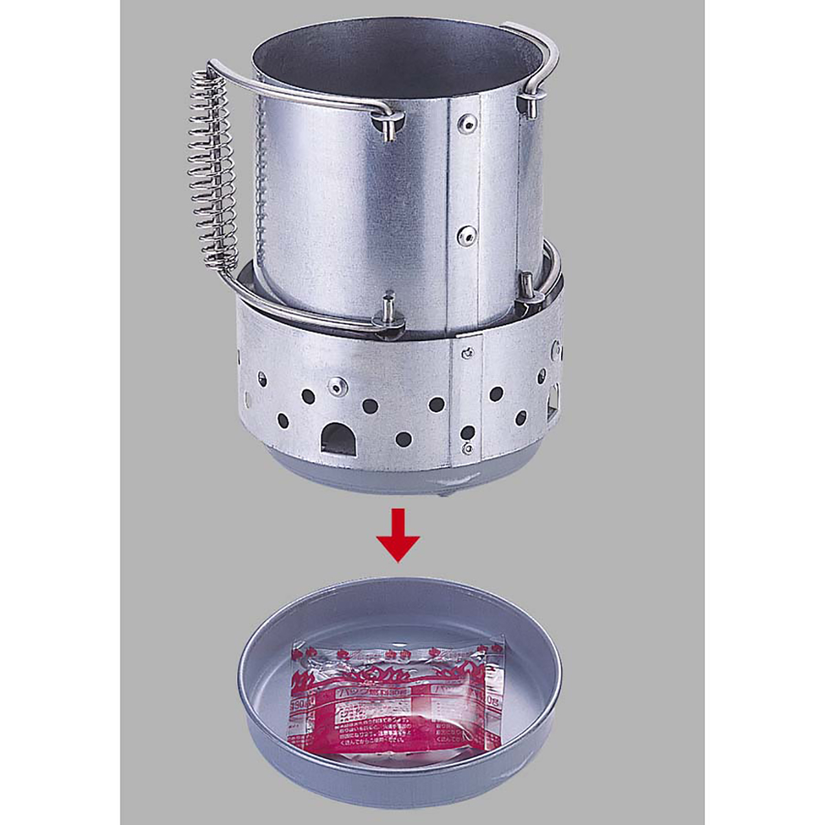 バーベキュー炭火起こし器 - アウトドア・キャンプ用品