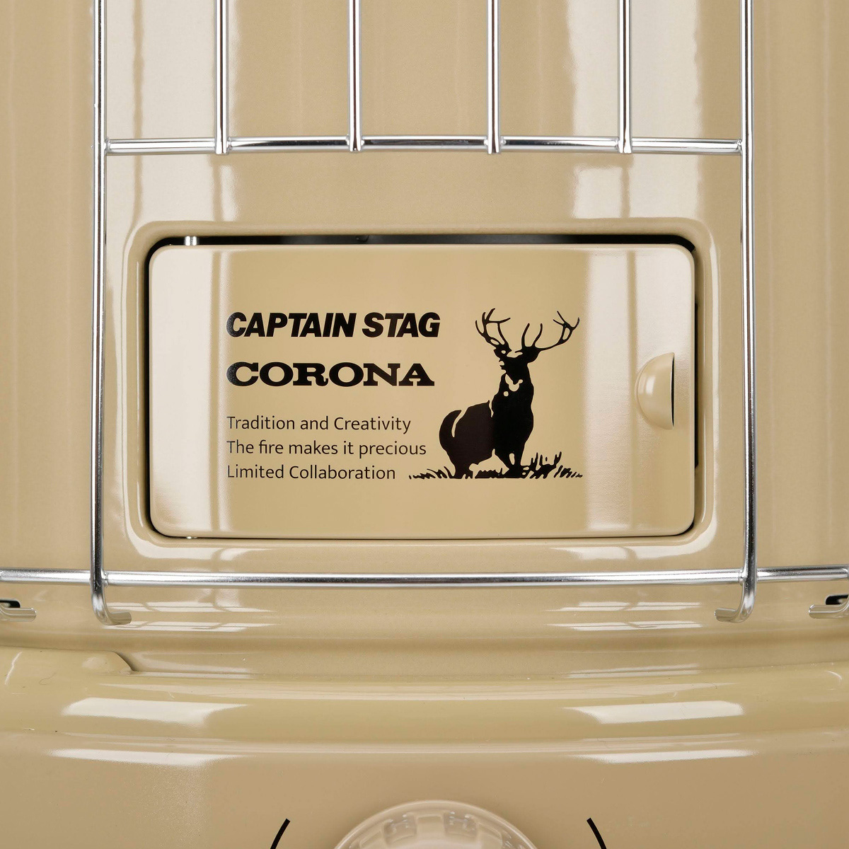 キャプテンスタッグ×コロナ 石油ストーブ SL-51CS（ベージュ ...