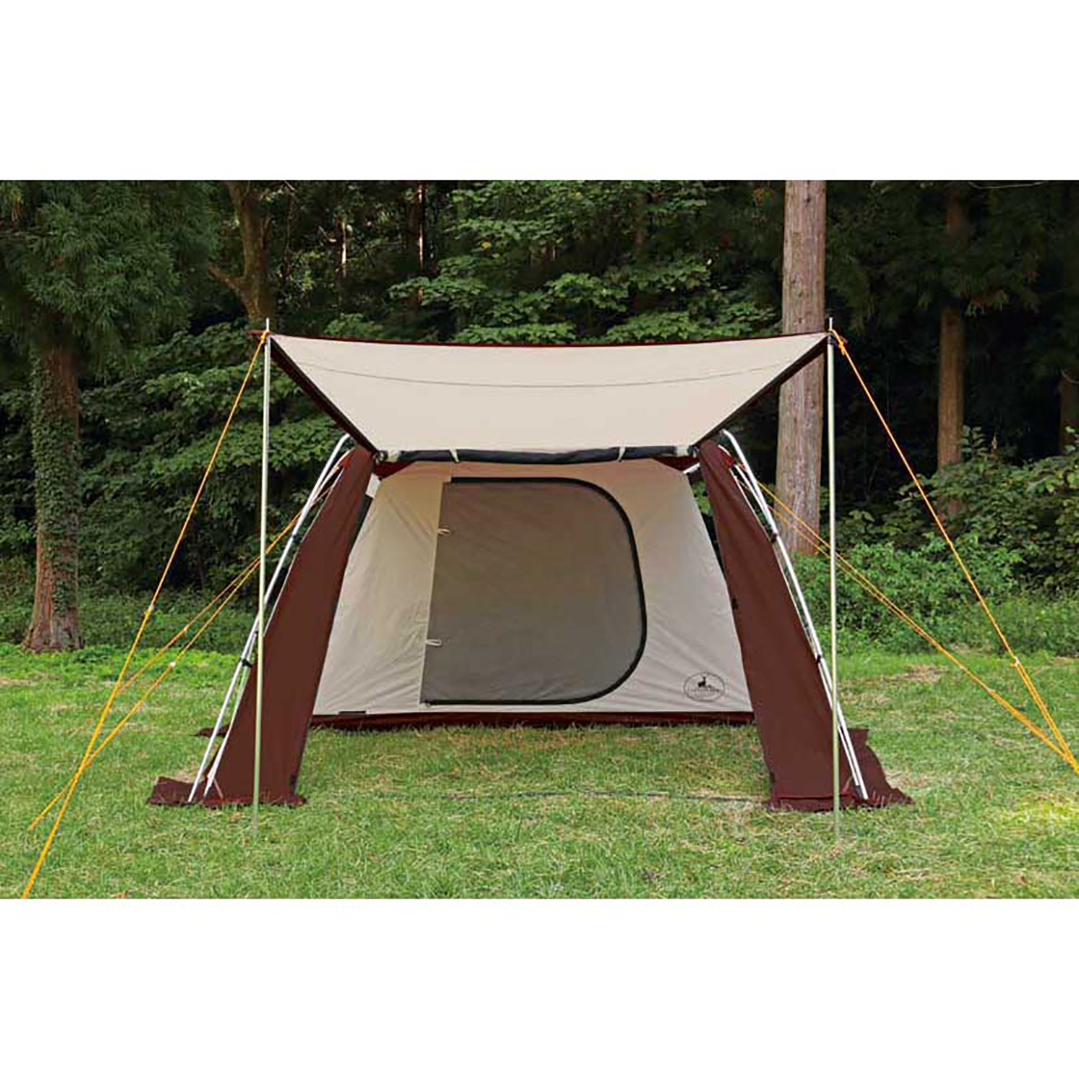 安い キャプテンスタッグ キャンプ ドームUA-21 ツールーム スクリーン エクスギア テント テント