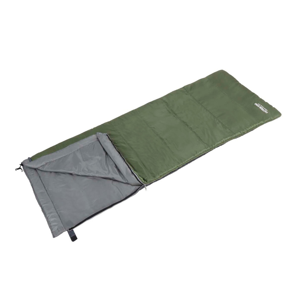 1170円 注目ブランドのギフト 寝袋 シュラフ 封筒型 -15℃ ダークグリーン 新品未使用 キャンプ
