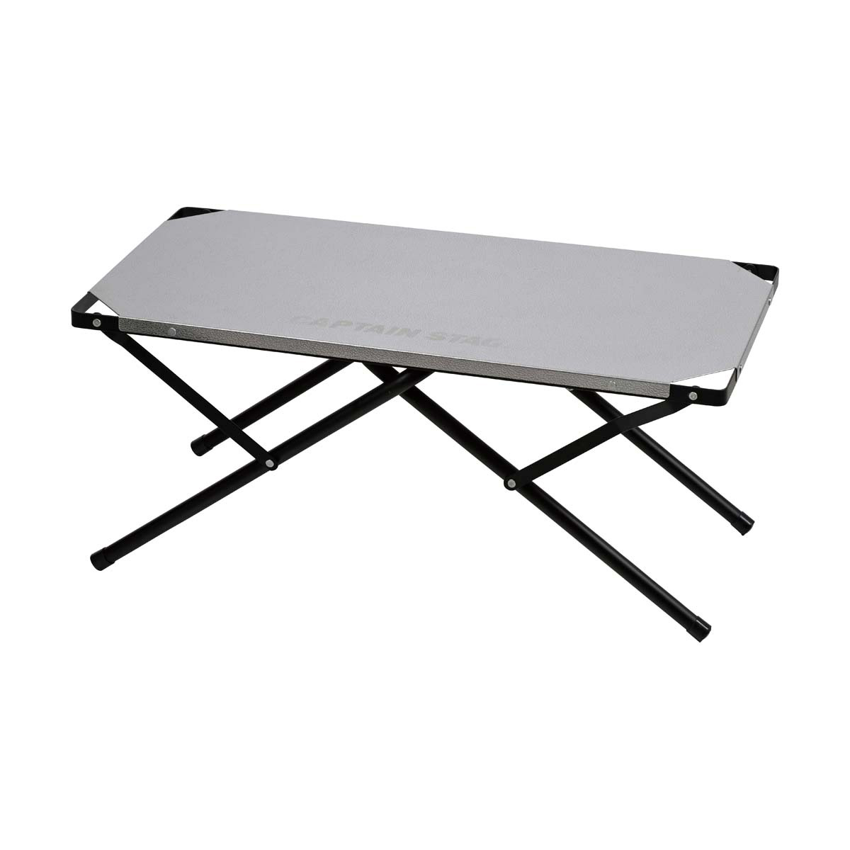 2way ステンレスサイドテーブル 60×30 - アウトドア・キャンプ用品 