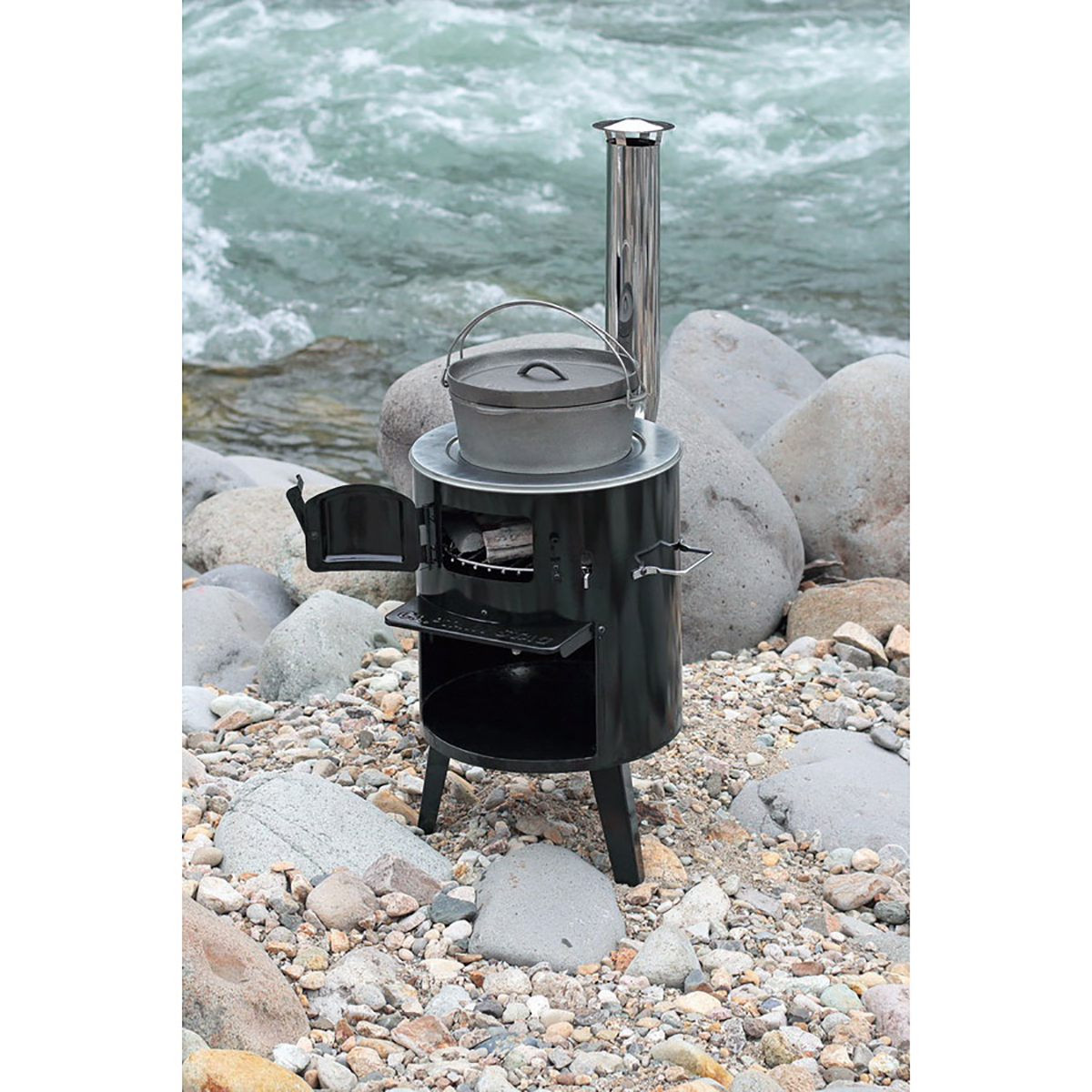 管理番号キャプテンスタッグ｜KAMADO／かまど｜薪ストーブ｜収納バッグ付き UG-75