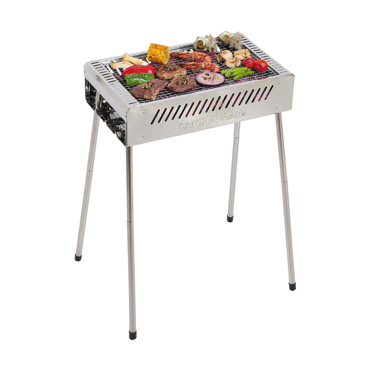 BBQ ステンレス グリル 〈500〉 - アウトドア・キャンプ用品 ...