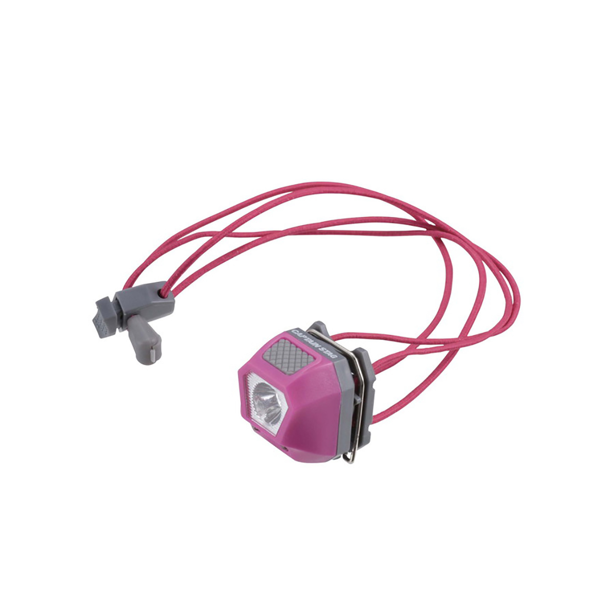 ミニデコ LEDヘッドクリップライト(ピンク) - アウトドア・キャンプ用品 - キャプテンスタッグ