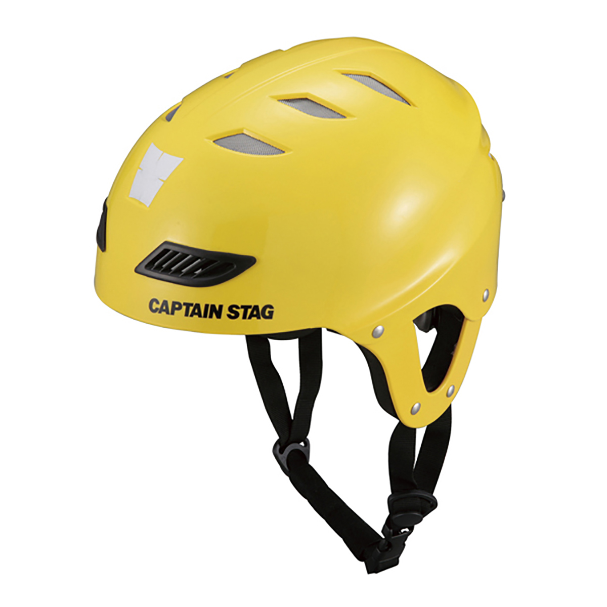 CS スポーツヘルメットEXキッズ イエロー - アウトドア・キャンプ用品 - キャプテンスタッグ
