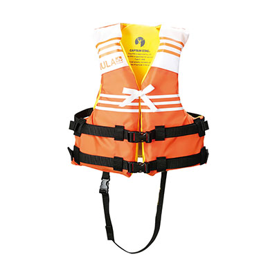 HULA ライフジャケット子供用 TypeF (オレンジ) アウトドア・キャンプ用品 キャプテンスタッグ