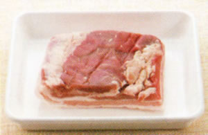 材料の豚バラ肉（ブロック）の画像