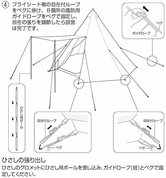 大人気！おすすめワンポールテント（ティピー型）の張り方 | アウトドアお役立ち情報