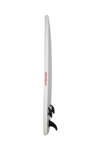 キャプテンスタッグおすすめのSUP(スタンドアップパドルボード)US-1062 フラボード iSUPダンサー302 レッド レール