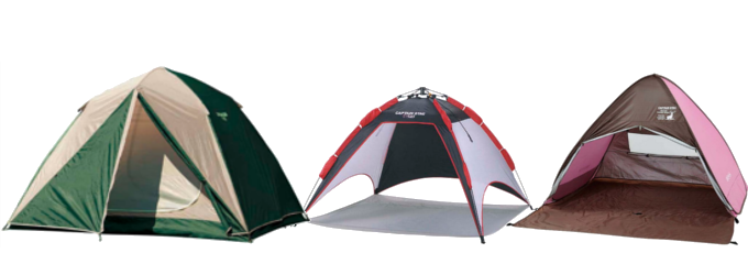 ワンタッチテントを選ぶ | テントの種類と選び方 | アウトドアお役立ち情報
