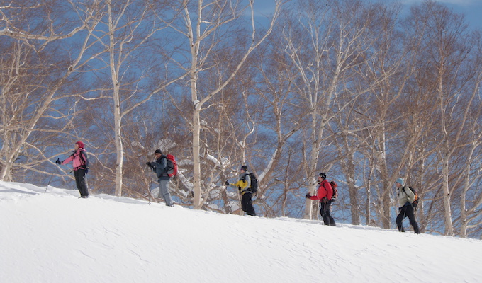 登山用のスノーシュー