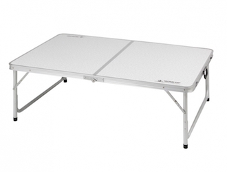 UC-509 ラフォーレ アルミツーウェイテーブル(アジャスター付)(LL)120×80cm Low