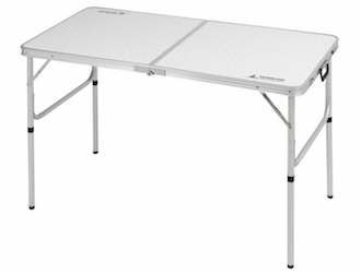 UC-510 ラフォーレアルミツーウェイテーブル(アジャスター付)(M)120×60cm High