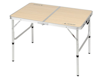 UC-517 ジャストサイズ ラウンジチェアで食事がしやすいテーブル 2~4人用(S)90×60cm セット