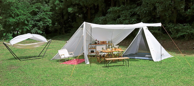 格好良くキャンプ テントサイトをオシャレに決めよう