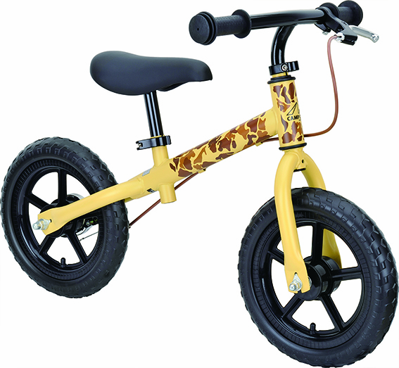 YG-1208 キャンプアウトトレーニングバイク(カモフラージュ)ハンドブレーキ装備