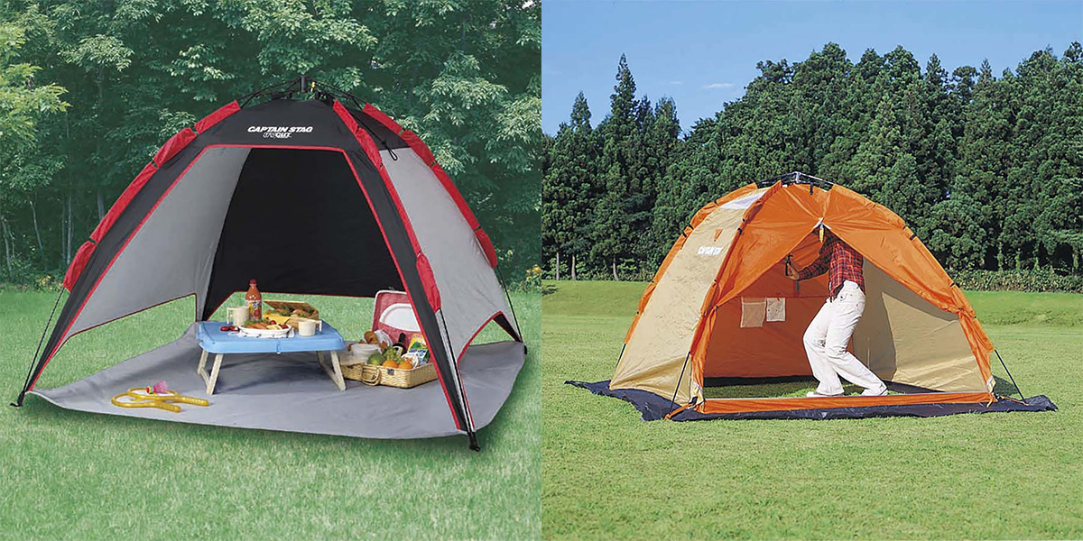 ワンタッチテントを選ぶ - テントの種類と選び方