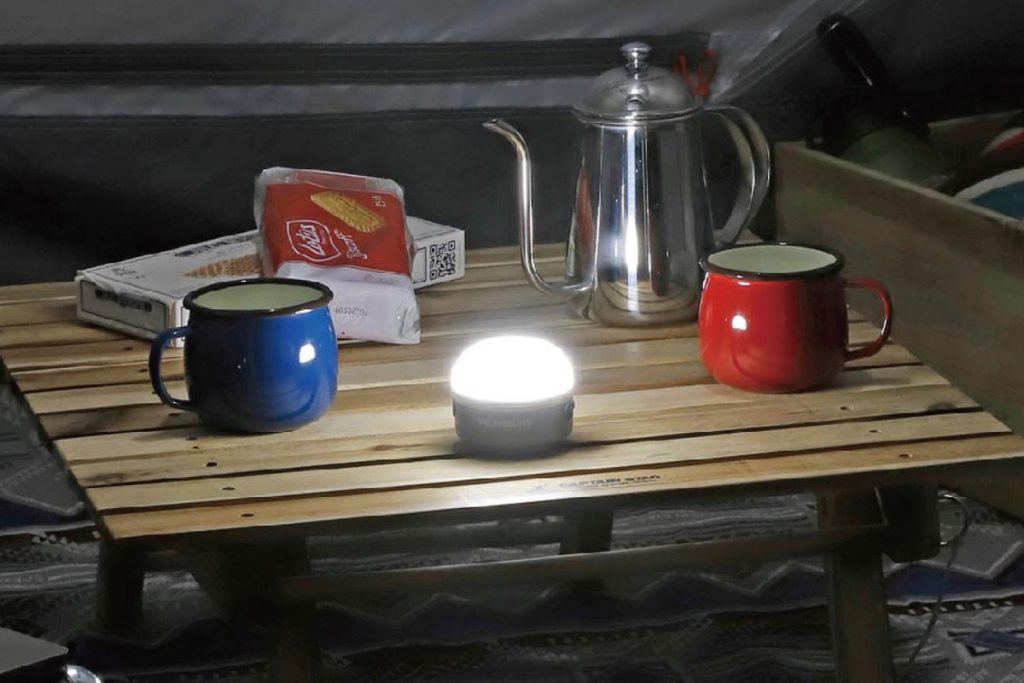 キャンプにおすすめの進化した充電式LEDライト