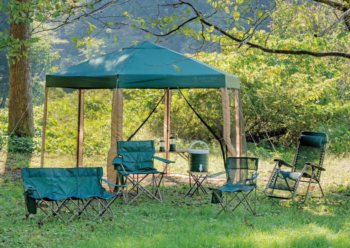 DCM×CAPTAIN STAG CS.GROW シリーズ メインビジュアル