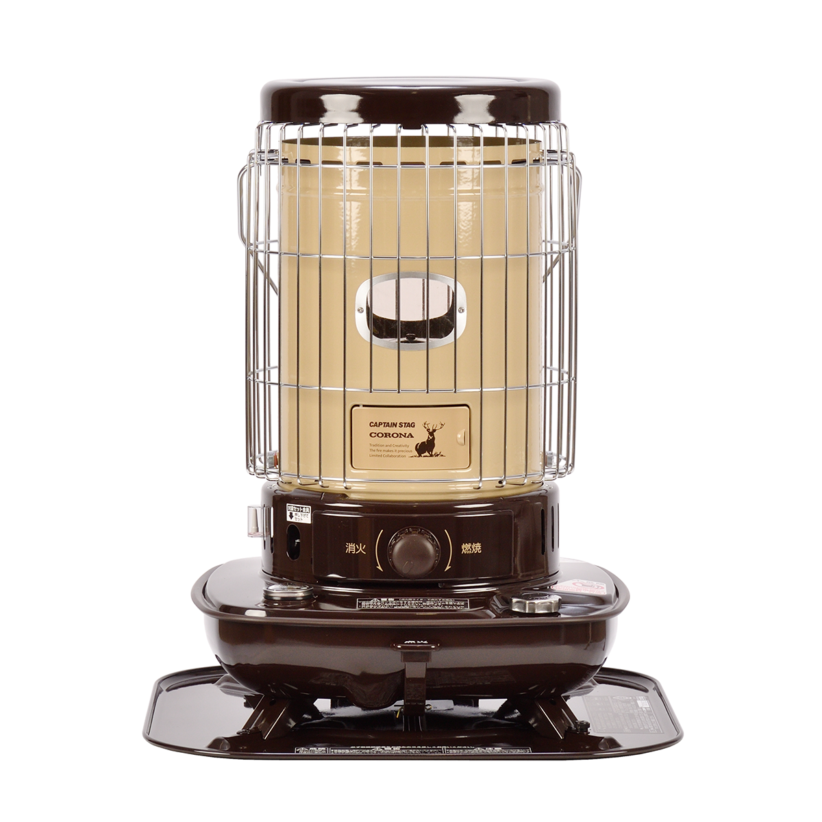 燕三条発!CAPTAIN STAG × CORONA 限定テントで使える石油ストーブ